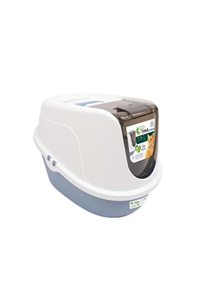 M-PETS ECO TIMA KEDİ TUVALETİ (L) OCEAN BLUE