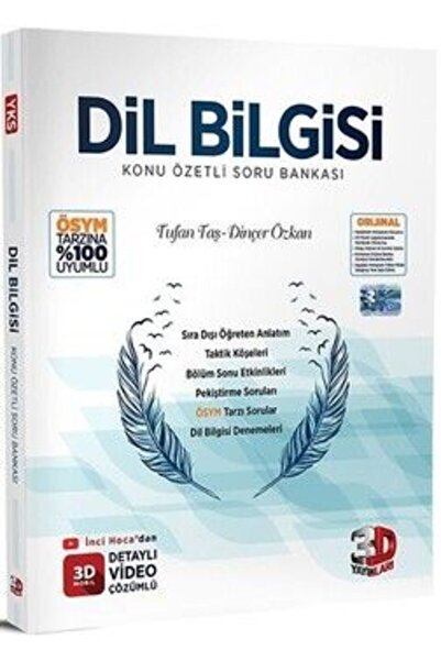 3D Yayınları 3D Yayınları Dil Bilgisi Soru Bankası
