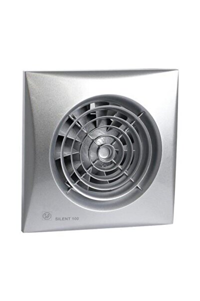 Soler&Palau S&P Silent 100 CRZ Silver Sessiz Zaman Ayarlı Banyo Fanı 100mm Gr...