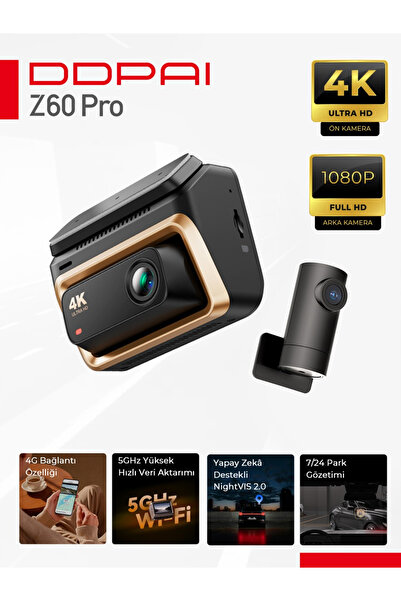 DDPAI Z60 Pro Araç içi Kamera