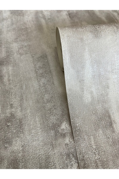 KOÇ YAPI DEKOR Tutkal hediye 5.30 m2 gri kumaş dokulu ithal kabartmalı siline...