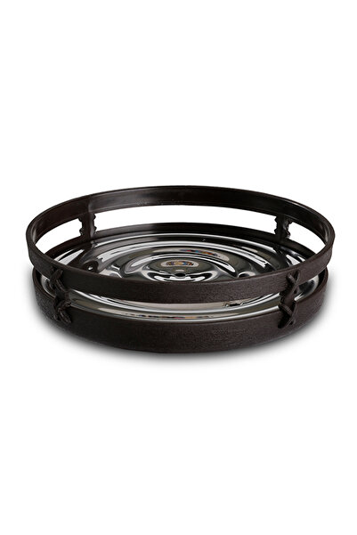 Prima Nova Δοχείο υγρού σαπουνιού Palm - Δοχείο σαπουνιού - Θήκη οδοντόβουρτσας 3 τεμαχίων καφέ