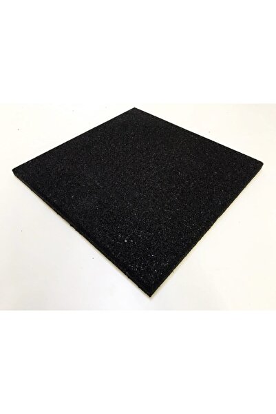 bademlerhali Siyah Renk Karo Kauçuk Zemin Kaplama 15 Adet 40x40 2cm Epdm Sbr ...