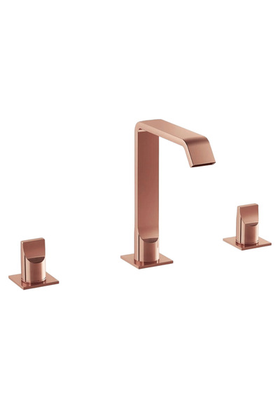 VitrA Lavabo Bataryası, Suit, 3 Delikli, Soft Bakır, A4278429