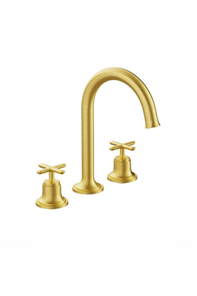 VitrA Origin Classic Ankastre Lavabo Bataryası (3 Delikli Lavabolar İçin), Fı...