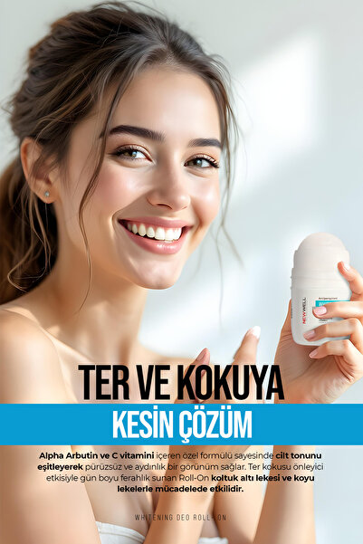 New Well Ter Önleyici Beyazlatıcı Roll-on 50 ml