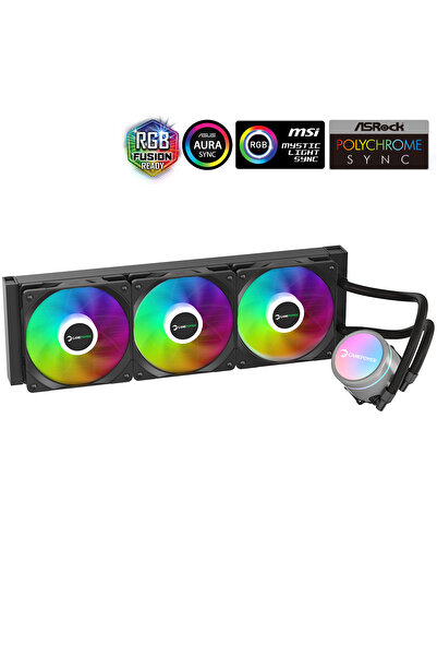 GamePower Skadi V2 360 Argb 360mm Liquid Processor Cooler Am5 and Lga1700 Com...