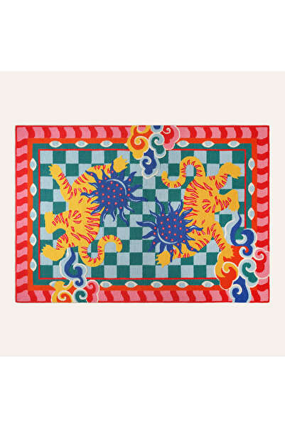 Zsa Zsa Zsu Laxıa Polyester Halı 160x230 Cm Yeşil