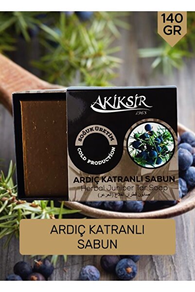 Akiksir Doğal Ardıç Katranlı Sabun 140GR
