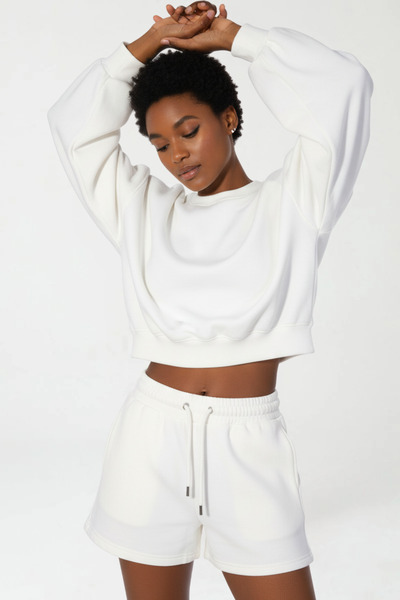 Klotho MAIA Women's Sweatshirt Shorts Set