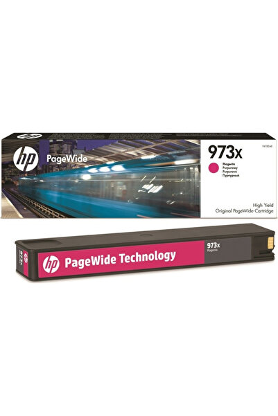 HP 973X F6T82A Yüksek Kapasiteli Macenta Kartuş