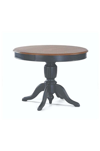 Gazzini Furniture Lindon Baba Ayak Yuvarlak Açılır Masa 120x120