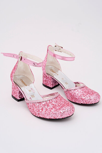 Cappale Çocuk Topuklu Abiye Ayakkabı