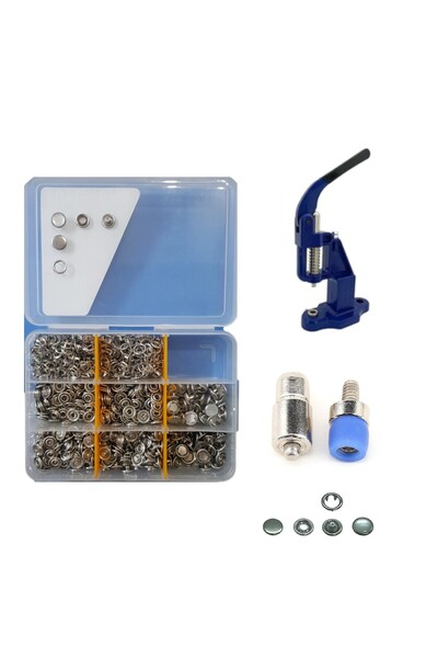 tuhafiyecimiz مجموعة أزرار قميص للأطفال من Tulumba Press و200 قطعة من الأزرار