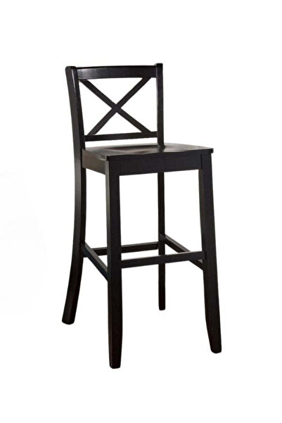 Gazzini Furniture Alaçatı Ahşap Bar Sandalyesi