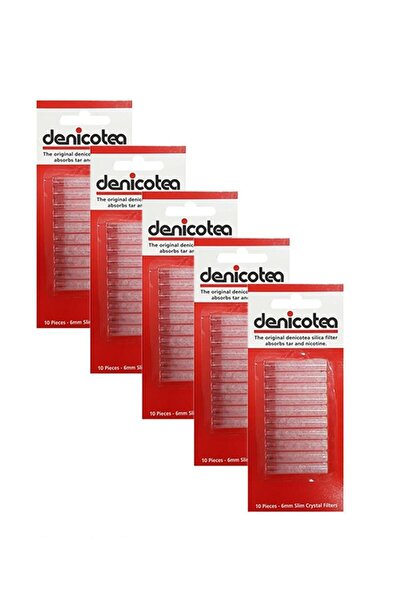 DENİCOTEA Denicotea 10135 6mm Yedek Filtre 5'li Paket