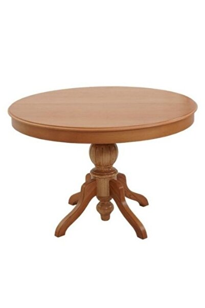 Gazzini Furniture Lindon Baba Ayak Yuvarlak Açılır Masa 100x100