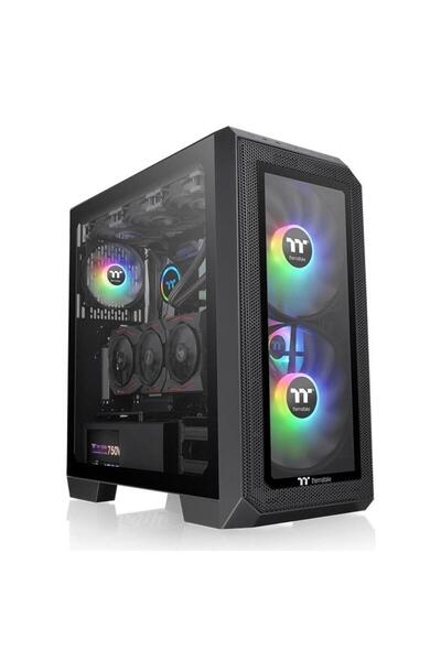 THERMALTAKE Vıew 300MX Tg CA-1P6-00M1WN-00 Gaming E-Atx Pc Kasası Siyah