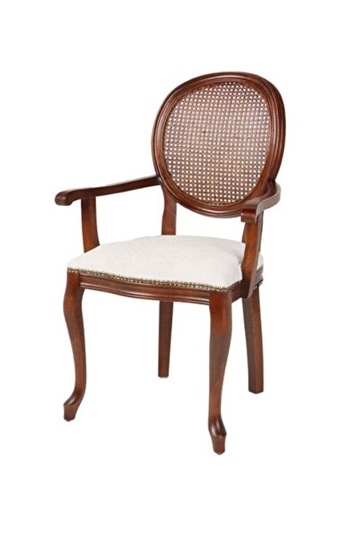 Gazzini Furniture Madalyon Hazeranlı Kolçaklı Sandalye