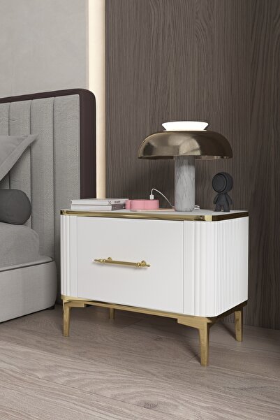 Givayo Mobilya BETY Çekmeceli Komodin - Yan Dolap - Şifonyer - Düzenleyici