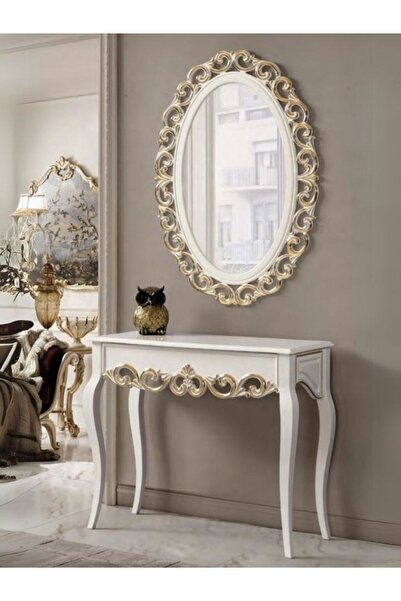 Gazzini Furniture Milenyum Gold Beyaz Dresuar