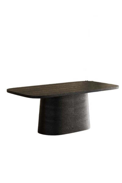 Gazzini Furniture Barocco İtalyan Still Oval Ahşap Yemek Masası 100x200