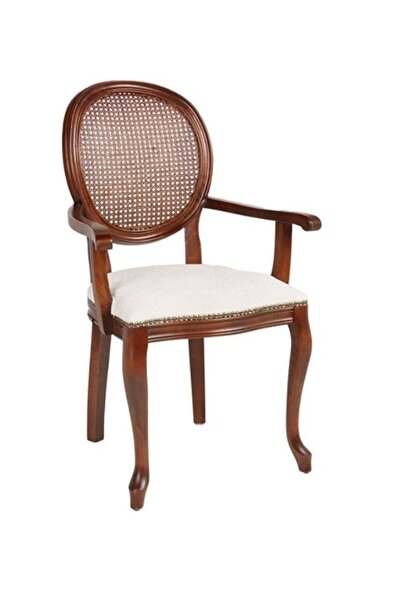 Gazzini Furniture Madalyon Hazeranlı Kolçaklı Sandalye