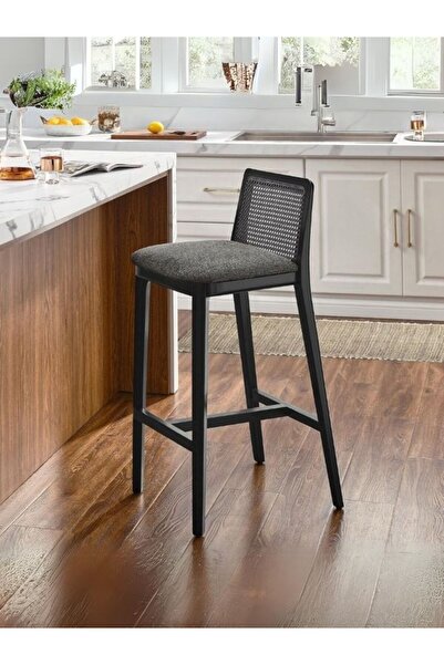 Gazzini Furniture Martha Hazeranlı Bar Sandalyesi