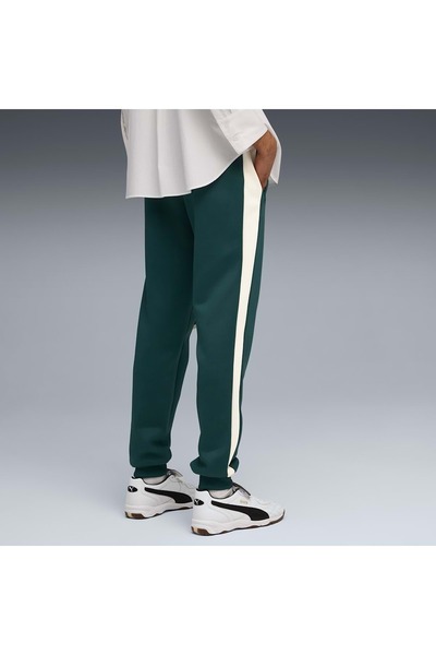 Puma T7 Always On Track Pants 629588-75 Ανδρικό Φούτερ ΠΡΑΣΙΝΟ