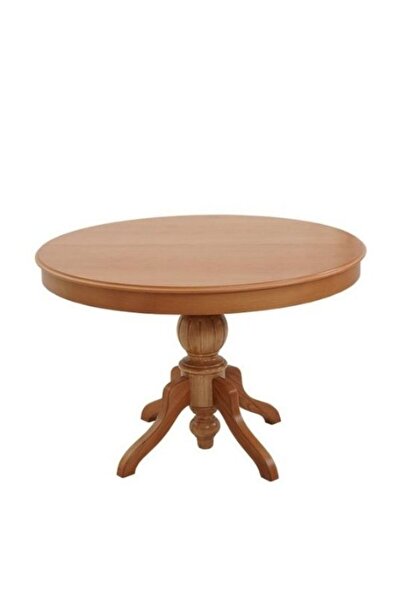 Gazzini Furniture Lindon Baba Ayak Yuvarlak Açılır Masa 120x120