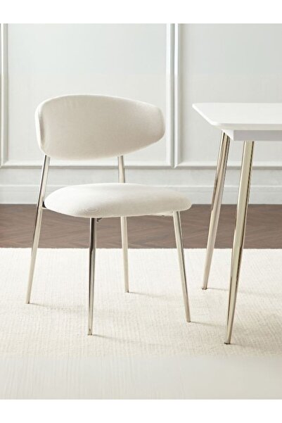 Gazzini Furniture Polo Sandalye, Krom Metal