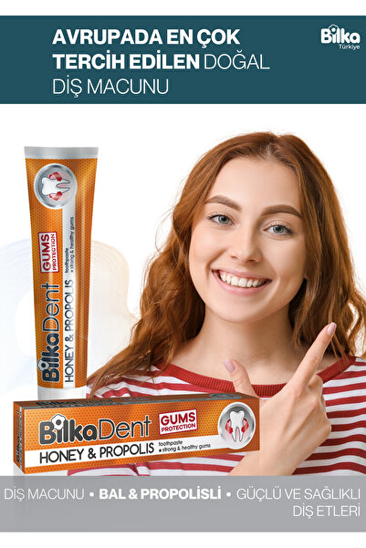 Bilka Collection Bilkadent Diş Macunu - Honey & Propolıs