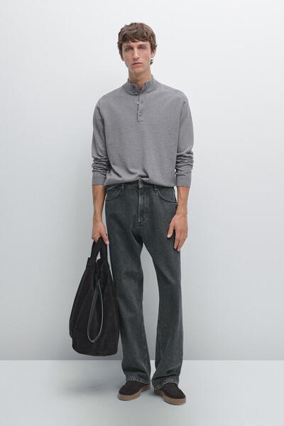 Massimo Dutti Dik yaka triko kazak