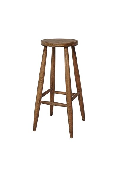 Gazzini Furniture Ashbourne Ahşap Bar Taburesi