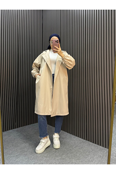 ENSA TESETTUR Belinay Trench Coat Black