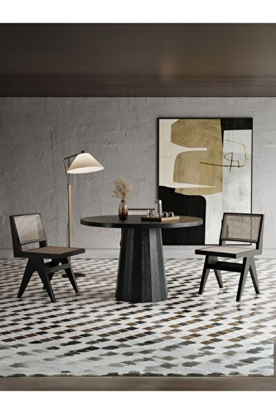 Gazzini Furniture Odessa İskandinav Ahşap Masa 100x100