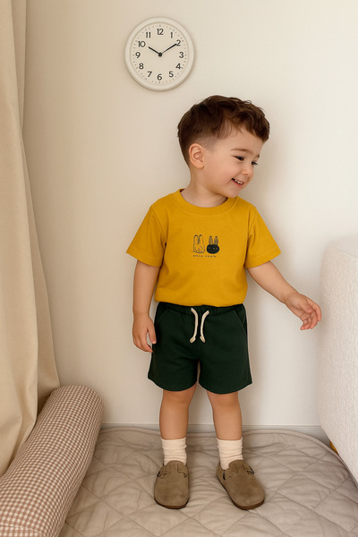 rg kidsstore Pamuk Dječji set majica - Štampano