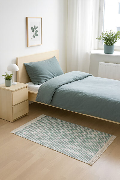 Halımax Cotto 80x150cm %100 Pamuk Çift Taraflı Çamaşır Makinesinde Yıkanabili...