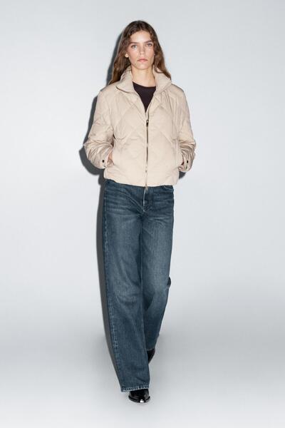 Massimo Dutti Kısa şişme mont