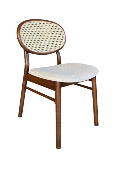 Gazzini Furniture Oslo Hazeranlı Ahşap Sandalye