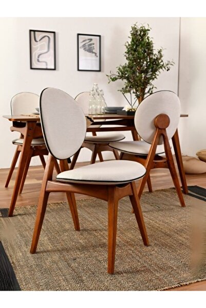 Gazzini Furniture Orion İskandinav Ahşap Sandalye