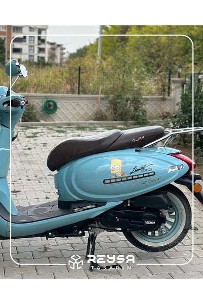 Reysa Tasarım Cappuccino Motor Sticker Set 12 Pieces Colorful