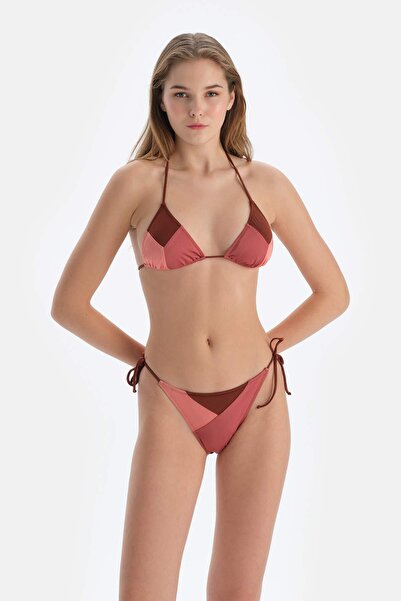 Dagi Kahverengi Spagetti Bikini Alt