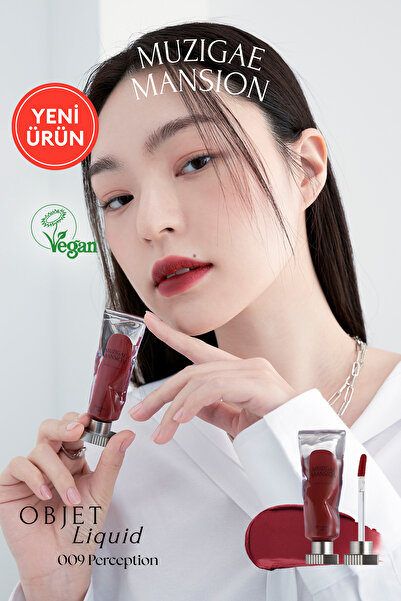 Muzigae Mansion Gül Özlü, Kadife Bitiş Sunan Nemlendirici ve Kalıcı Tint MUZI...