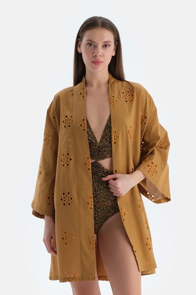 Dagi Brown Kimono