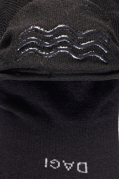 Dagi Black Women's Cotton Invisible Socks 3-Piece