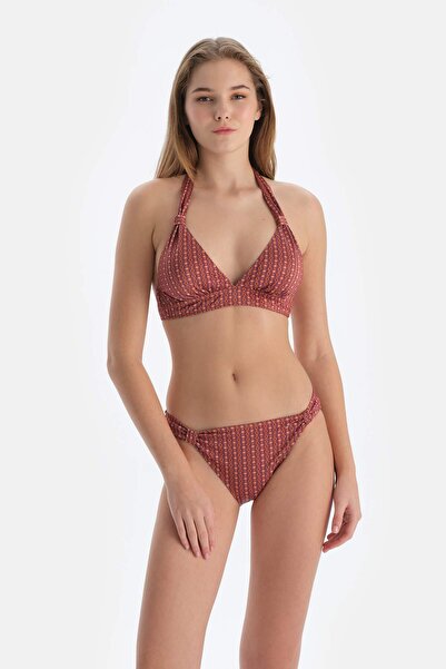 Dagi Kahverengi Düşük Bel Bikini Alt