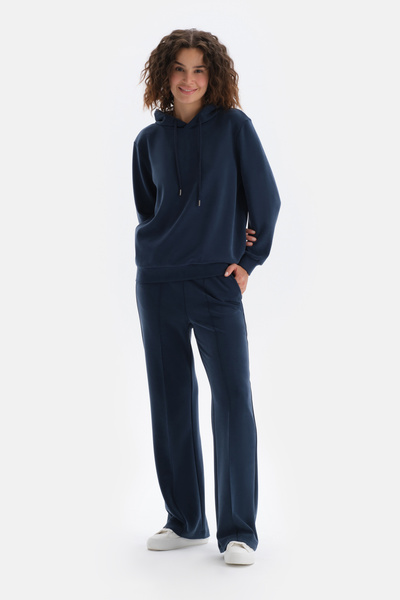 Dagi Indigo Wide Leg Tracksuit Bottom
