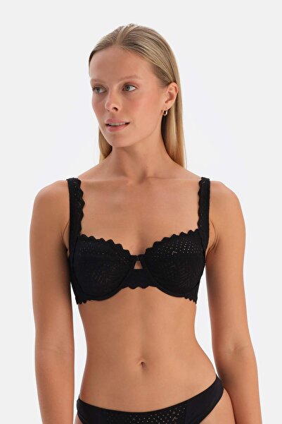 Dagi Sutien de întărire de bază premium cu dantelă neagră