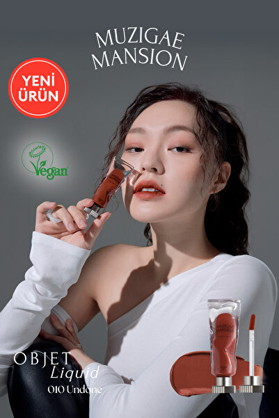 Muzigae Mansion Gül Özlü, Kadife Bitiş Sunan, Nemlendirici ve Kalıcı Tint MUZ...